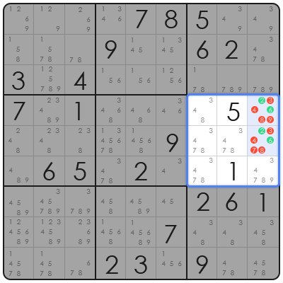 obvious triples sudoku